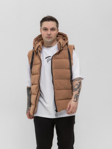 Купить Жилет мужской SANE Beige Hood