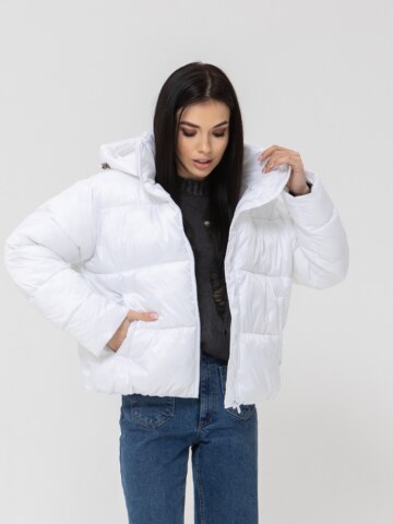 Купити Жіноча куртка White з капюшоном