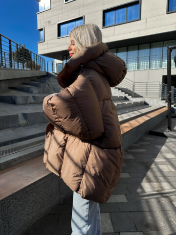 Купити Жіноча зимова куртка Brown