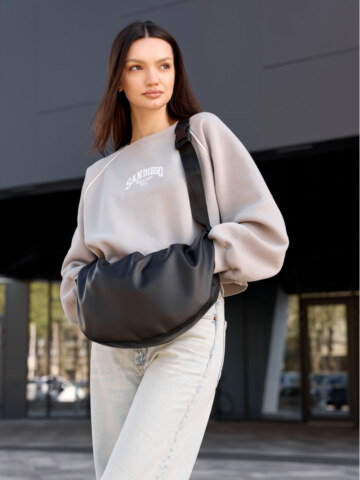Купити Жіноча сумка HOBO Bag-glove чорна